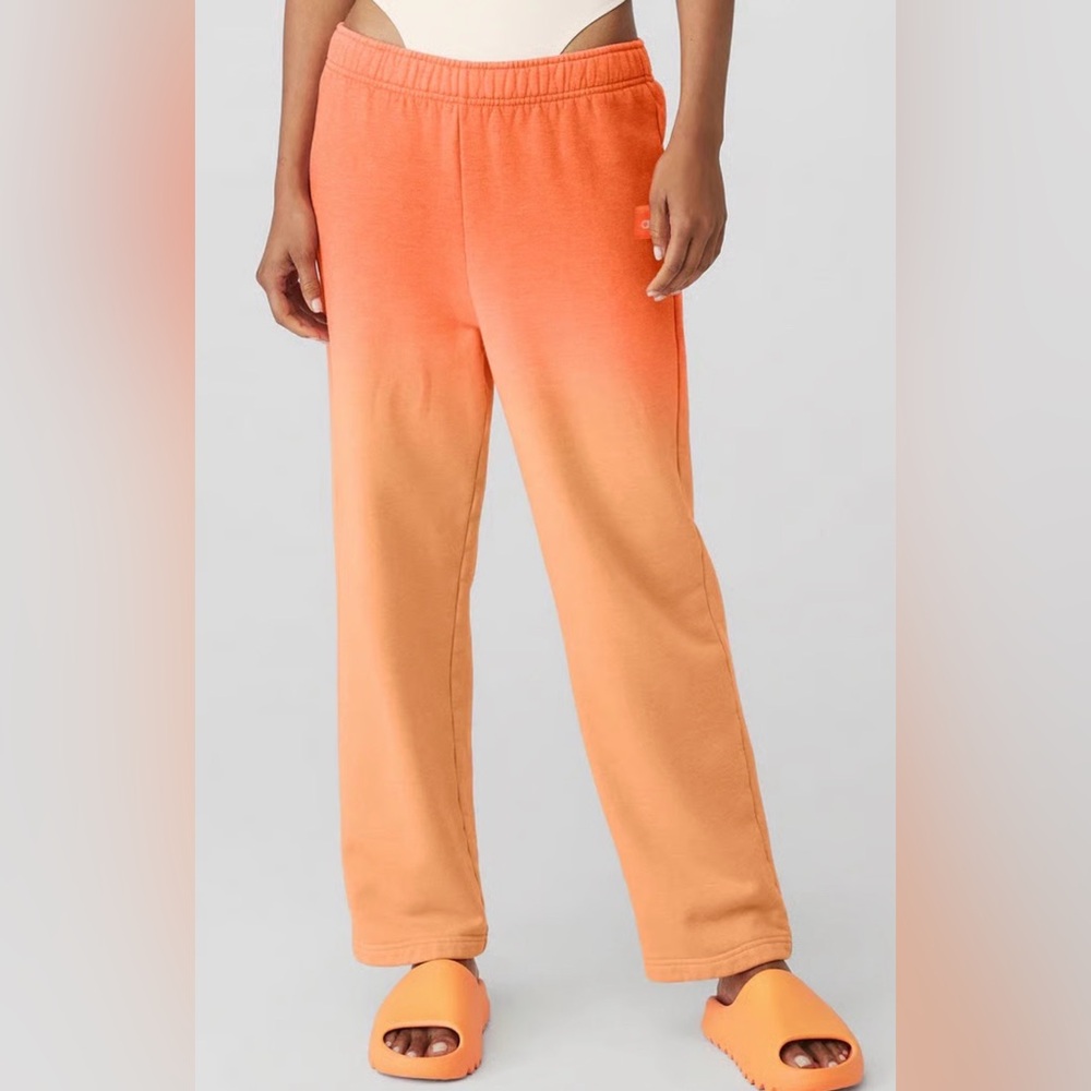 ALOYOGA Straight Leg Ombre Sweatpant Small - Picture 6 of 16
